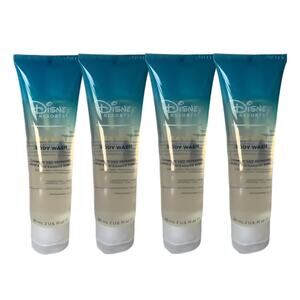 4x Disney Resorts Sea Salt Body Wash Tubes 2 fl oz ea ~ (H2O+ Plus)